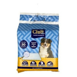 Tapete Higiênico Club Pet Dachorro Cães 60x60cm Com 30 Unidades Slim 