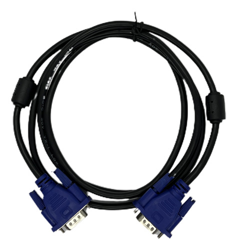 Cable Vga Vga 1,5 Metros Pc Monitor Tv Doble Filtro Macho - Skyway