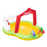 Piscina Granja Parque Temático Bestway Inflable Color Multicolor