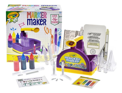 Juego Marker Marker Crea Pplumones Marcadores Juguete Crayol