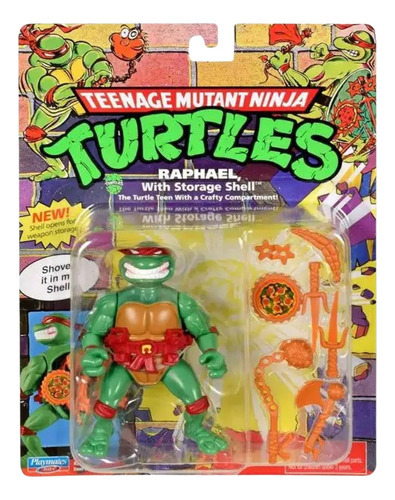 Tortugas Ninja Reissue Rafael Storage Tmnt Playmates
