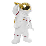 Kakizzy Estatua De Músico Astronauta Escultura Para Decoraci