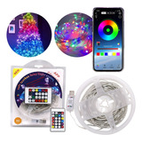 Luces Led Serie Inteligente, Multicolor Rgb Control Y App 5m