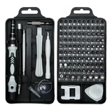 Kit Pro Herramientas Destornillador Electrónica 115 En 1