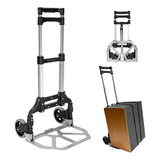 Carrito De Carga Multiusos Plegable De 75 Kg