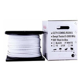 Cable Coaxial Cctv 500 Ft. Rg59 Siamese.