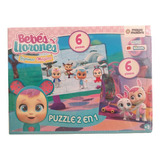 Rompecabeza Puzzle 2 En 1 Bebes Llorones Cry Babies Original