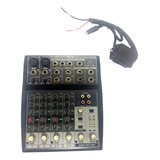 Mixer De Som Analógico Behringer Xenyx802 Top Funcionando