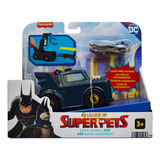 Dc League Of Super Pets Super Lanzador Ace Fisher Price Color Negro