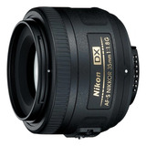Lente Nikon Af S Dx 35mm F/1.8g +  Parasol Reflex