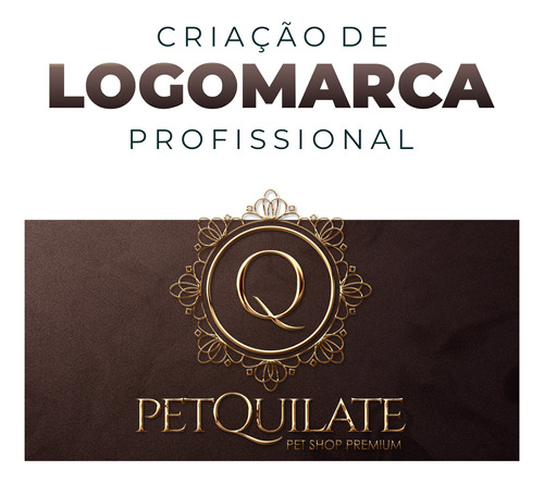 Criação Logomarca Rosé Gold  Logotipo Rosa Profissional Luxo