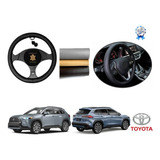 Funda Cubre Volante Piel Toyota Corolla Cross 2022 2023 2024