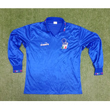 Camiseta Titular Selección De Italia 1991 Talle Xl