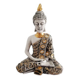 Estatua Buda Hindu Tailandês Meditação Tibetano 22,5cm 
