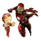 Charm  Iron Man Avengers Marvel Super Heroes Plata 925 