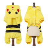 Disfraz Para Perros Pequeños Y Medianos Pokémon Pikachu