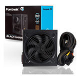  Fonte Atx 500w Gamer 80plus Black Hawk Fortrek Pc Bronze 