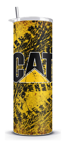 Termo Cafe, Skinny Tumbler 20 Oz. - Caterpillar 2