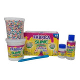 Fábrica De Slime Kimeleka Acrilex Artkids Kit Para Fazer