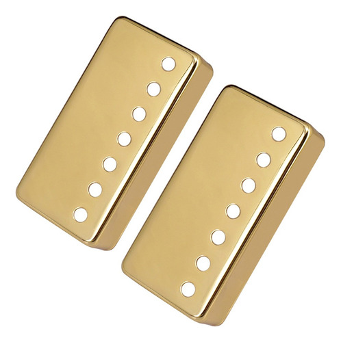 2 Pcs Humbucker Pastilla De Latón Pickups Tapa For Pates