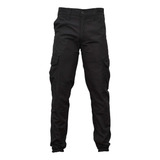 Pantalon Rip Stop Negro Alcatraz  - Hombre Y Mujer - 