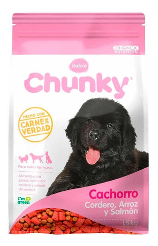 Chunky Cachorro Cordero 1.5kg