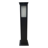 Farola De Piso Garden 60 Cm De Hierro Exterior E27 Led Color Negro