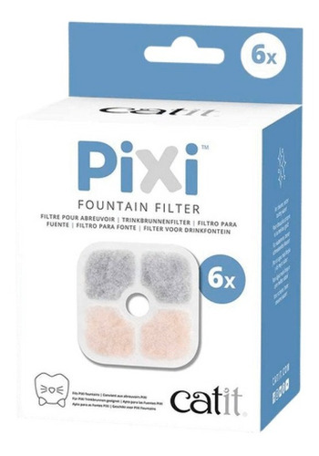 Filtro Para Fuente Bebedera Pixi 6 Un Pt