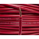 Cable Flexible Automotriz Calibre 12 Rojo Rollo 100 Mts