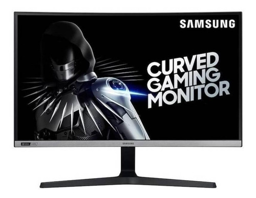 Monitor Gamer Curvo Samsung Crg5 C27rg50fq Led 27   Dark Blue Gray 100v/240v