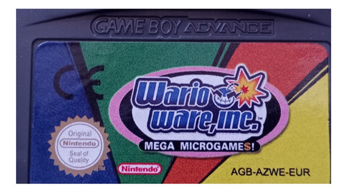 Wario Ware Para Game Boy Advance, Nds, Lite. Repro 