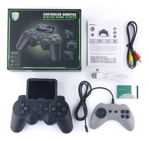 Controle Gamepad Portátil Sem Fio C/ Controle Adicional