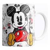 Taza De Cerámica Disney Mickey Mouse - 11oz - Diseño 57