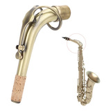 Saxofone De Latão Bend Neck Alto Musical Antigo De Alta Qual