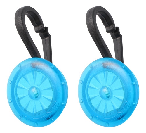 Mini Luz Led De Seguridad Azul Con Clip Para Mochilas Y Equi