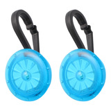 Mini Luz Led De Seguridad Azul Con Clip Para Mochilas Y Equi