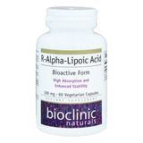 Bioclinic Naturals - Ácido R-alfa-lipoico 100mg 60 Vcaps