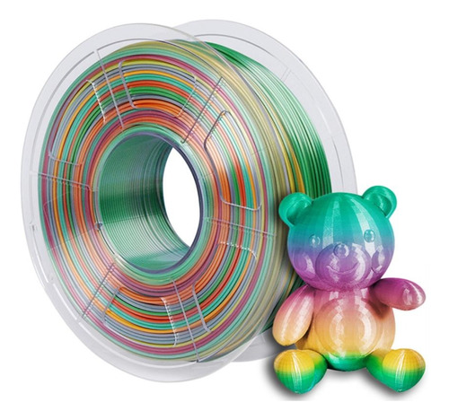 Filamento Esun Pla 200g Multicolor Candy