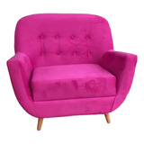 Sillon  Individual Vintage Bora Tapizado Colores