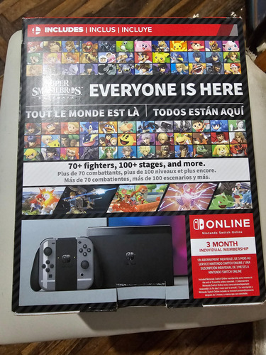 Nintendo Switch Oled 64gb Bundle Super Smash Bros