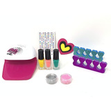 Kit Spa Uñas Para Manicure Y Pedicure Juguete + Accesorios