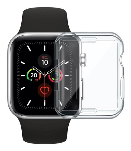 Bumper Silicona 360 Para Apple Watch 41 45 Mm Serie 7