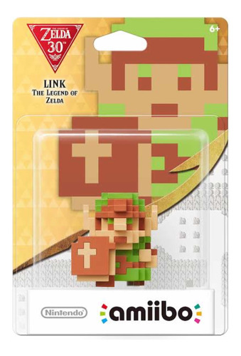 Amiibo Link - 8 Bit The Legend Of Zelda 30th