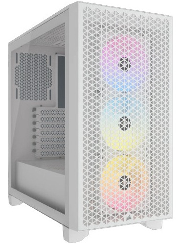 Gabinete Corsair 3000d Rgb Airflow Con Ventana, Midi-tower  