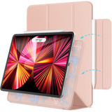 Funda Jetech Para iPad Air 5th Gen 10.9 2022 Magnetico Rosa