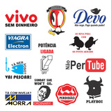 Pack 182 Imagens Divertidas Para Estampar Camisetas Editável