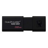 Kingston 32 Gb 100 G3 Usb 3.0 Datatraveler Dt100g332 Gb