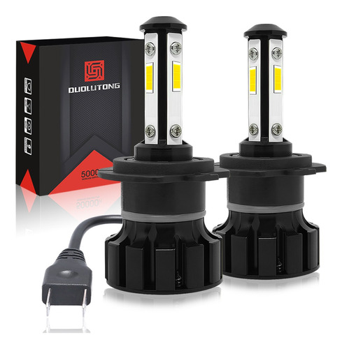  Kit Faros De Led H7 H11 9005 9006 5202 20000lm Focos Auto