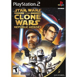 Videojuego Ps2 Star Wars The Clone Wars: Republic Heroes