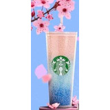 Termo Starbucks Burbujas Sakura Cherry Blossom Original